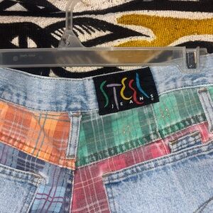 Steel Jeans Multicolor Patchwork Denim
